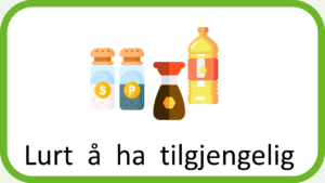 Til: Lurt å ha tilgjengelig