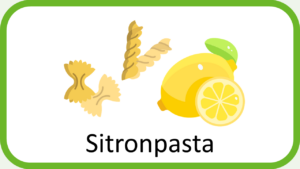 Til: Sitronpasta