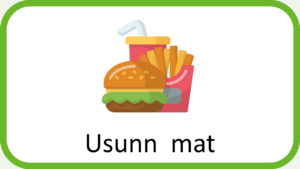 Til: Usunn mat