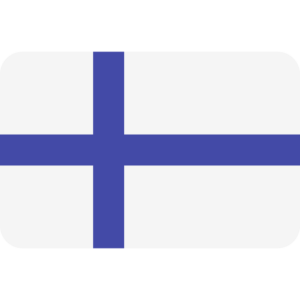 Finlands flagg.