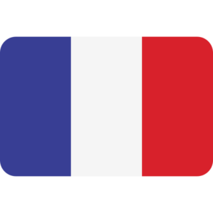 Frankrikes flagg.