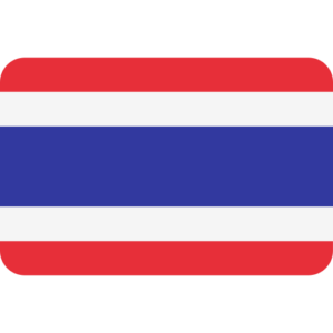 Thailands flagg.